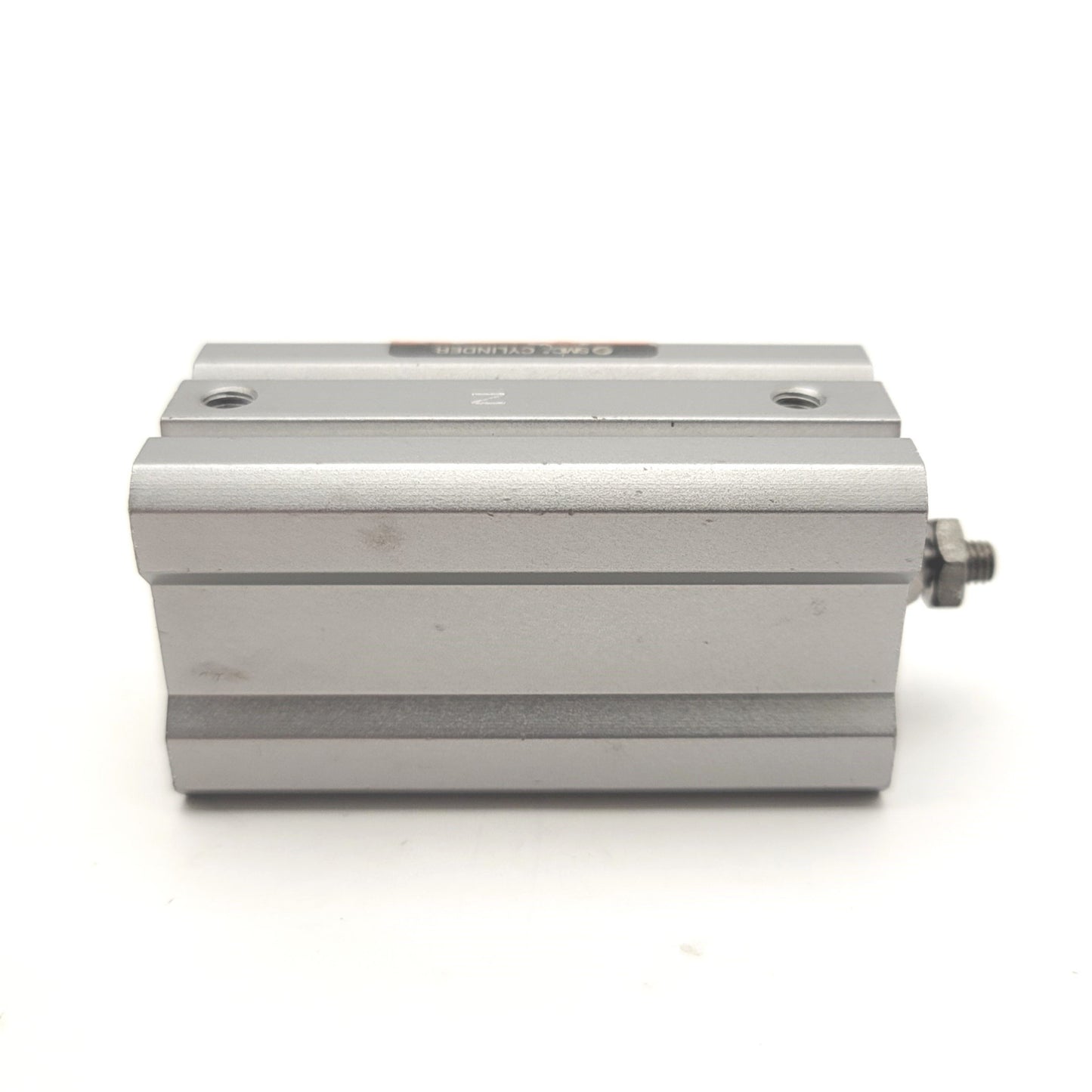 Used SMC NCQ2D20-50DCM Compact Double Acting Cylinder Bore: 20mm Stroke: 50mm M5x0.8