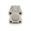 Used SMC NCQ2D20-50DCM Compact Double Acting Cylinder Bore: 20mm Stroke: 50mm M5x0.8