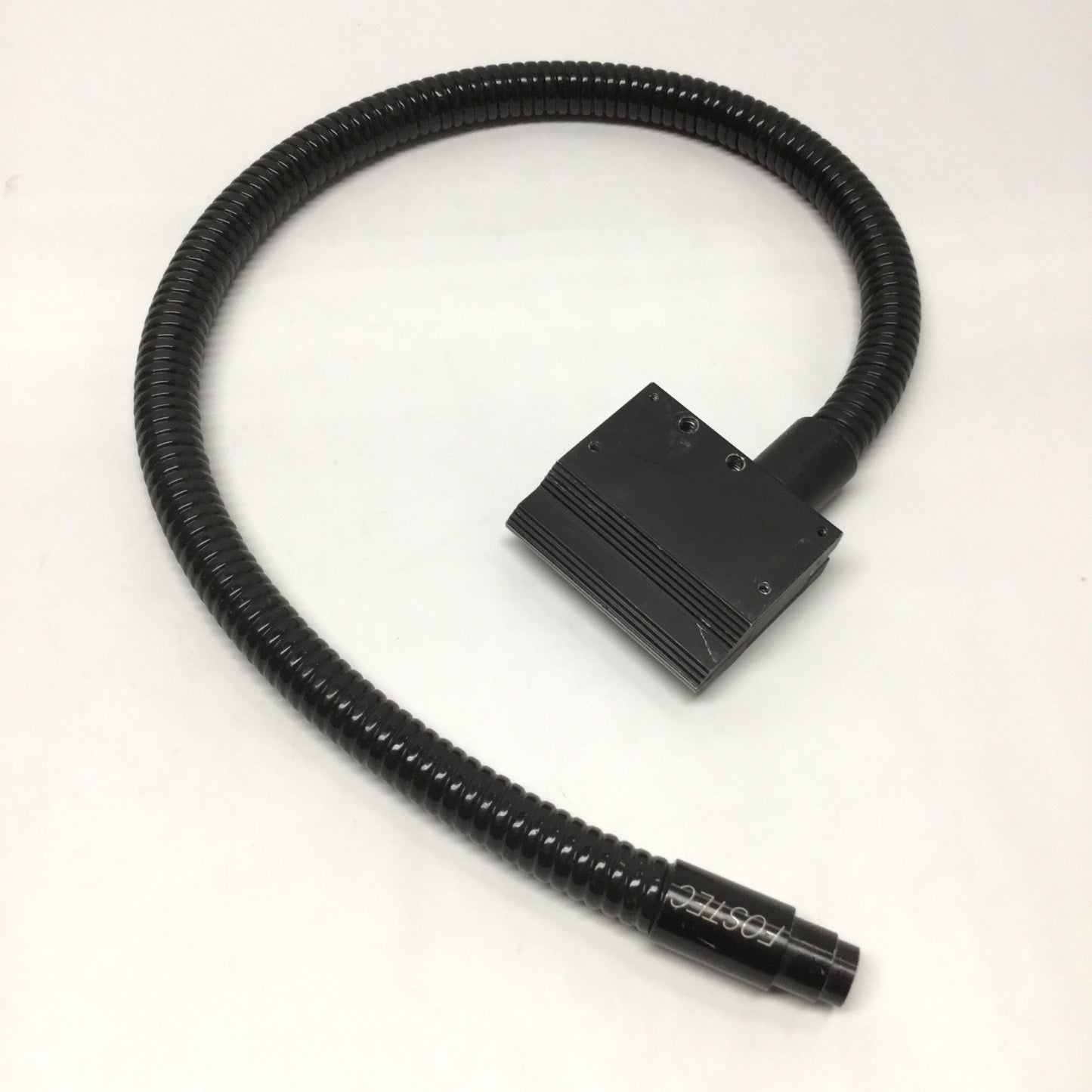 Used Fostec Schott A08903 Fiber Optic Line Scan Light Guide Cable 3" Slit, 30" L