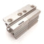 Used SMC CQ2B50-30+30DC-X Pneumatic Cylinder, 2x Actuators, Bore: 50mm, Stroke: 30mm