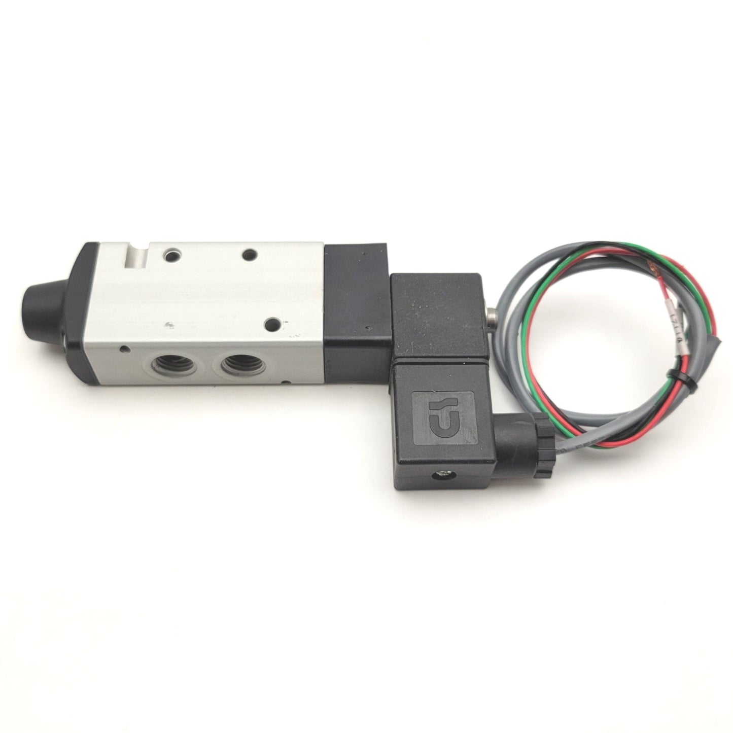 Used Norgren V61R417AA213JB Solenoid Valve, 3-Way 2-Position, 1/4" NPT, 24VDC Coil