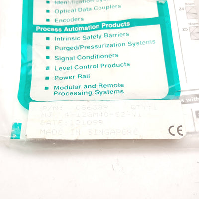 New Other Pepperl Fuchs NJ4-12GM40-E2-V1 Inductive Proximity Sensor, 4mm, 10-60VDC