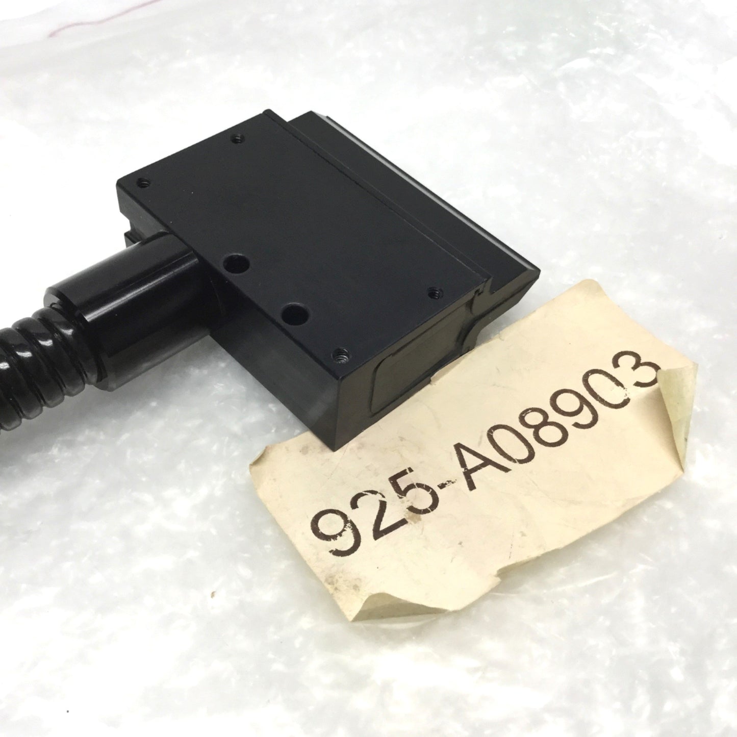 New – Open box Schott Fostec A08903 Fiber Optic Line Scan Light Guide Cable 3" Slit, 30" Long