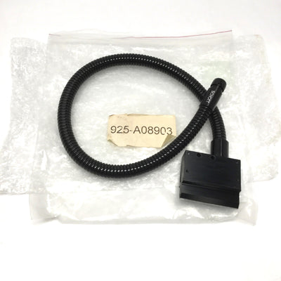 New – Open box Schott Fostec A08903 Fiber Optic Line Scan Light Guide Cable 3" Slit, 30" Long