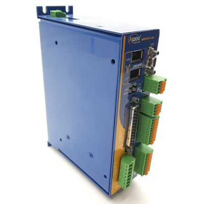 Used Aerotech NDRIVEMP10-IO MP Digital Motor Drive 1-Axis 80VDC 10A Firewire 24-80VDC