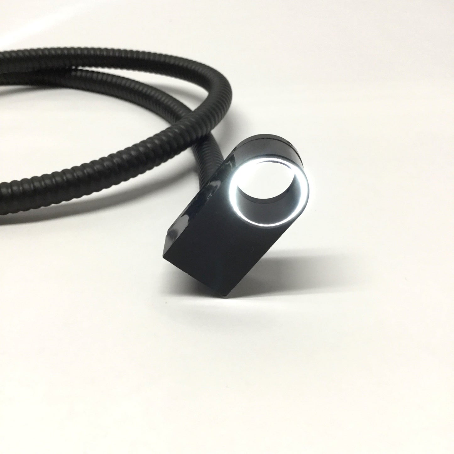 Used Schott Moritex MRP16-900V Fiber Optic Ring Light Guide Cable Ø16mm ID, 36" L