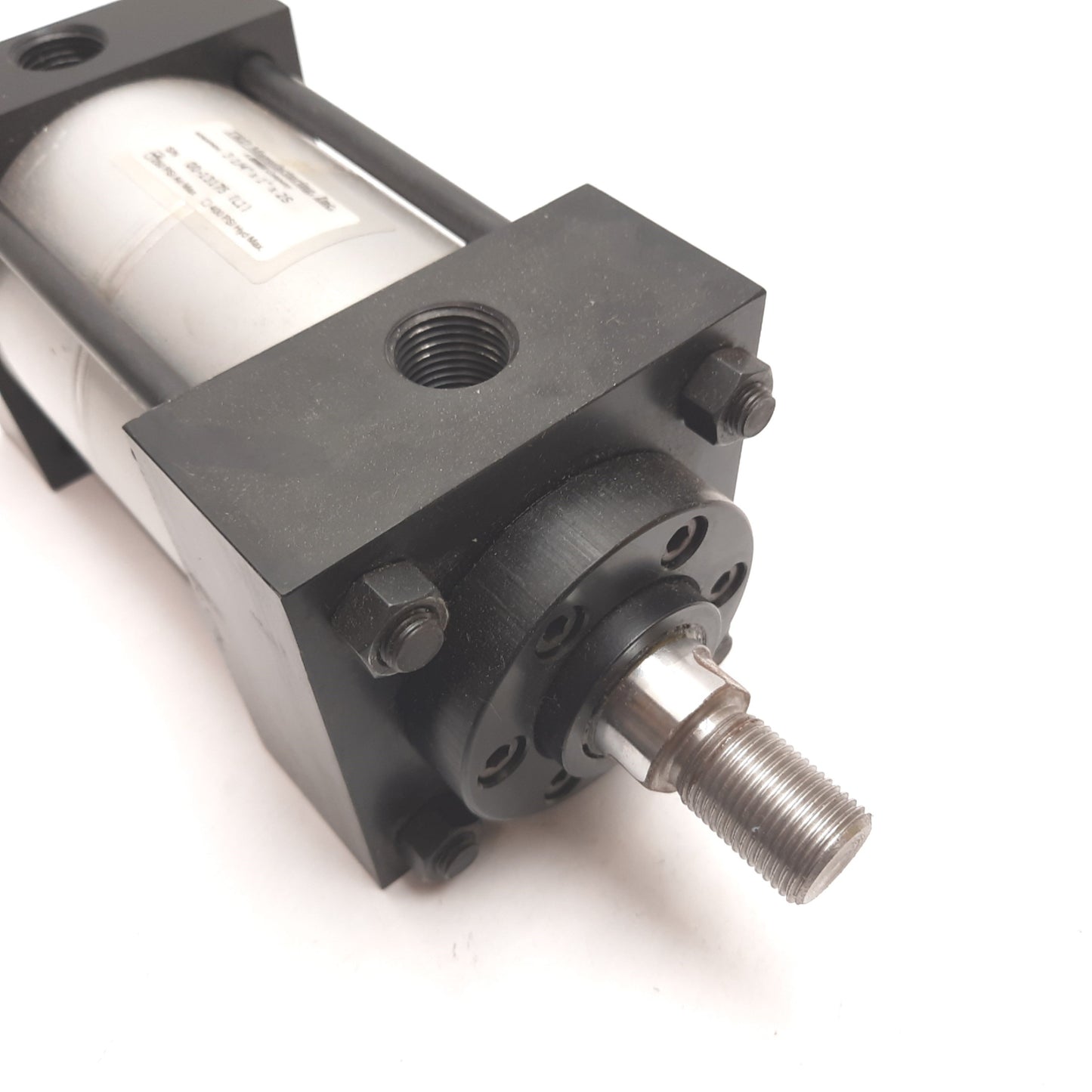 New – Open box TRD 31/4x1x2S Cylinder, Bore: 3.25", Stroke: 1", Ports: 1/2" NPT, 250psi Max