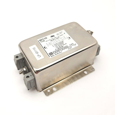 Used Corcom 6FC10 Single Phase EMI Line Filter For Frequency Converters 120/250VAC 6A