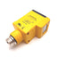 Used Banner Q45VR3LPQ Retroreflective Photoelectric Sensor, 6m Range, 5-Pin Mini QD