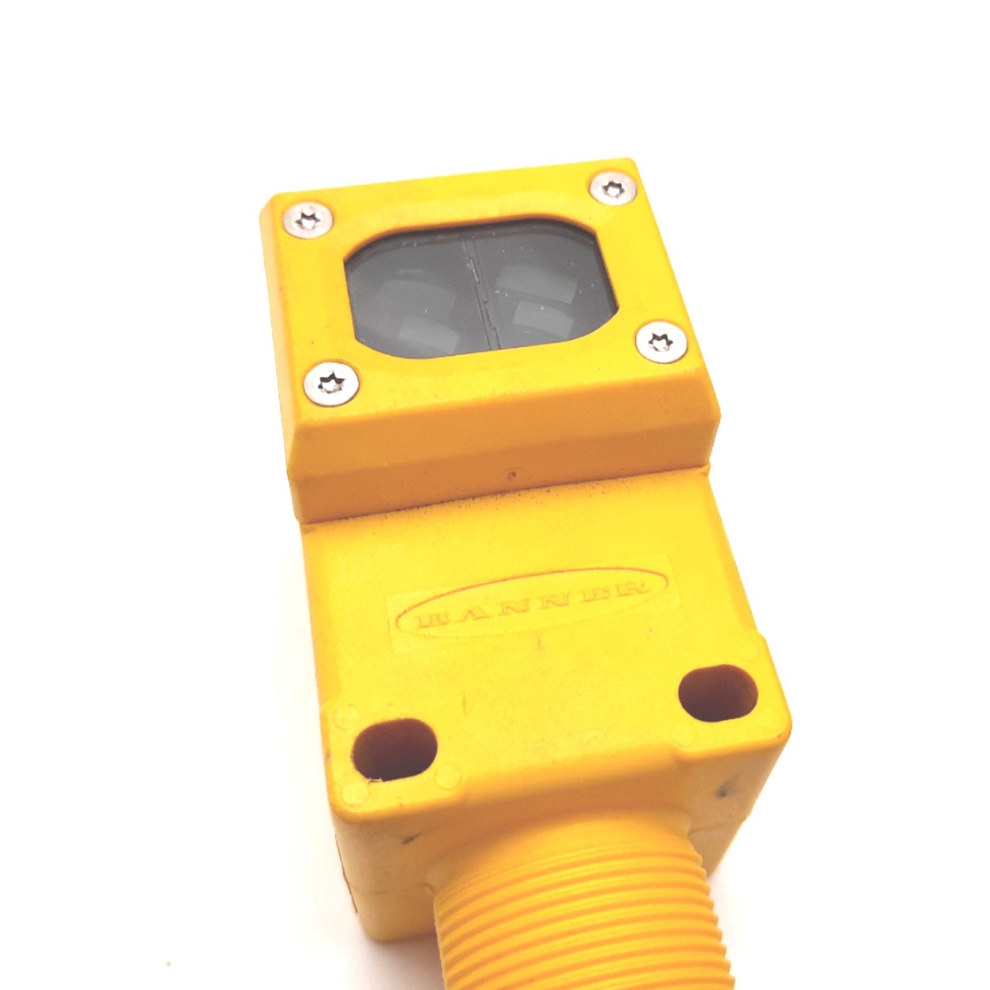 Used Banner Q45VR3LPQ Retroreflective Photoelectric Sensor, 6m Range, 5-Pin Mini QD