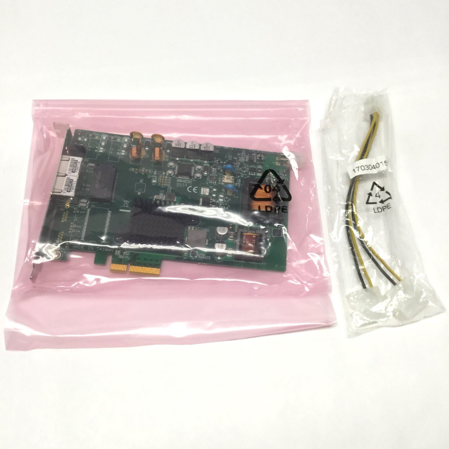 New Other Advantech PCIE-1672PC 2-Port Gigabit Ethernet Card 10/100/1000BaseT 802.3af PoE