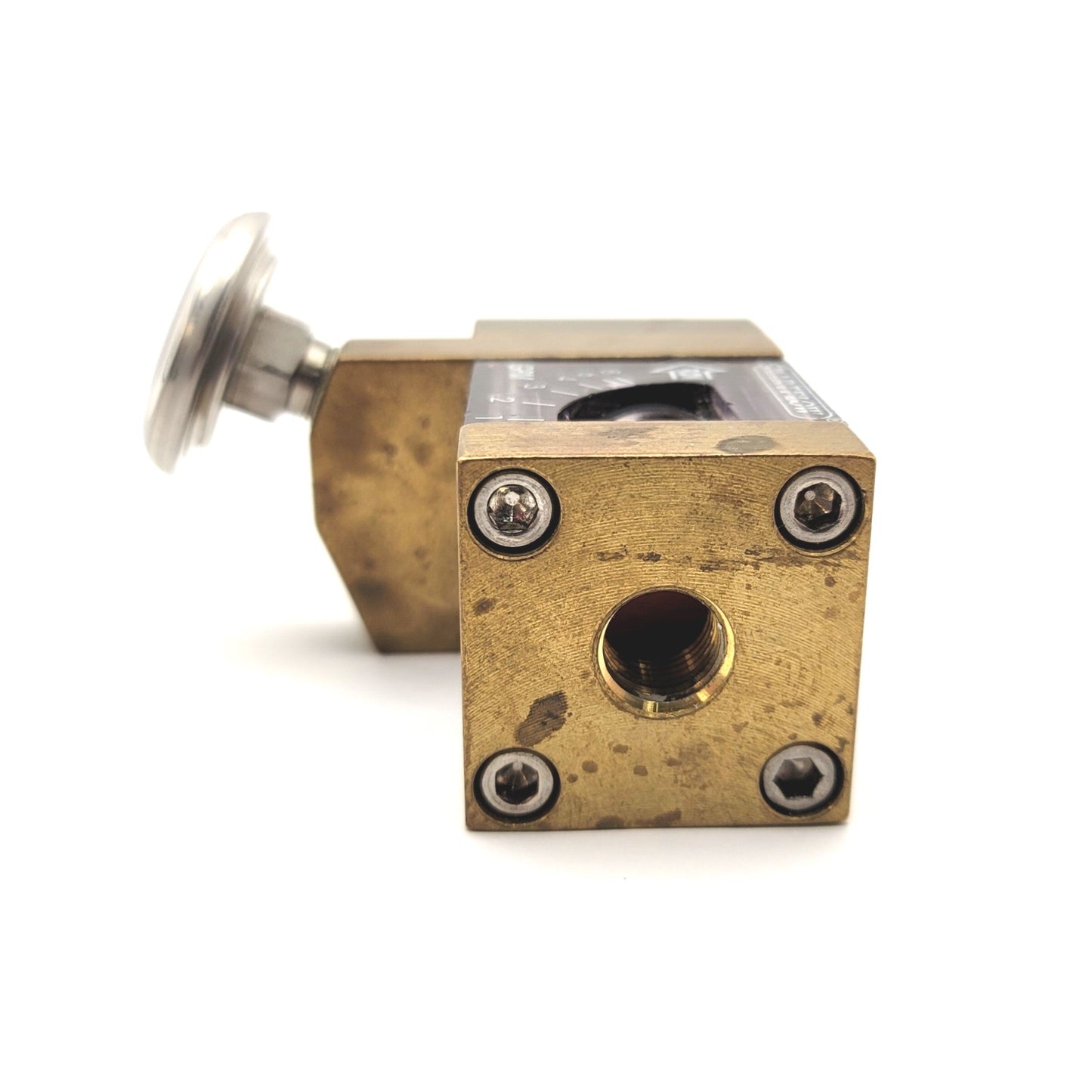 Used SMARTFLOW F2-C3-80 Mechanical Flowmeter 1.0-8.0GPM, 1/4"NPT, 150psi Max, 0-240°F