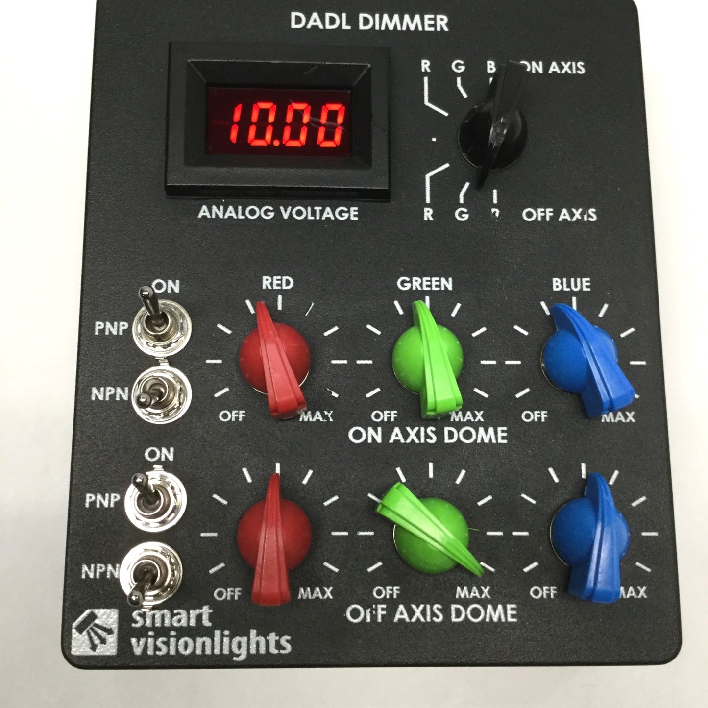 Used Smart Vision Lights DADL Dimmer Module, RGB Dual Axis Dome LED Controller, 24VDC