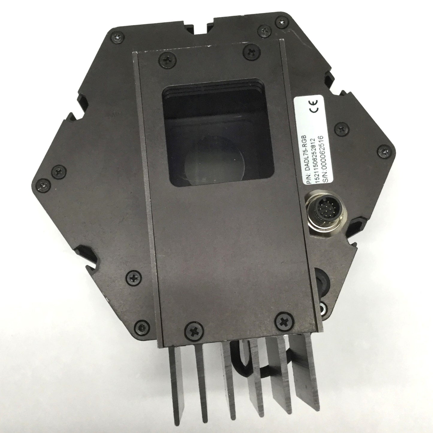 Used Smart Vision Lights DADL75-RGB Dual-Axis Dome LED, M12 12-Pin, 3-Channel, 24VDC