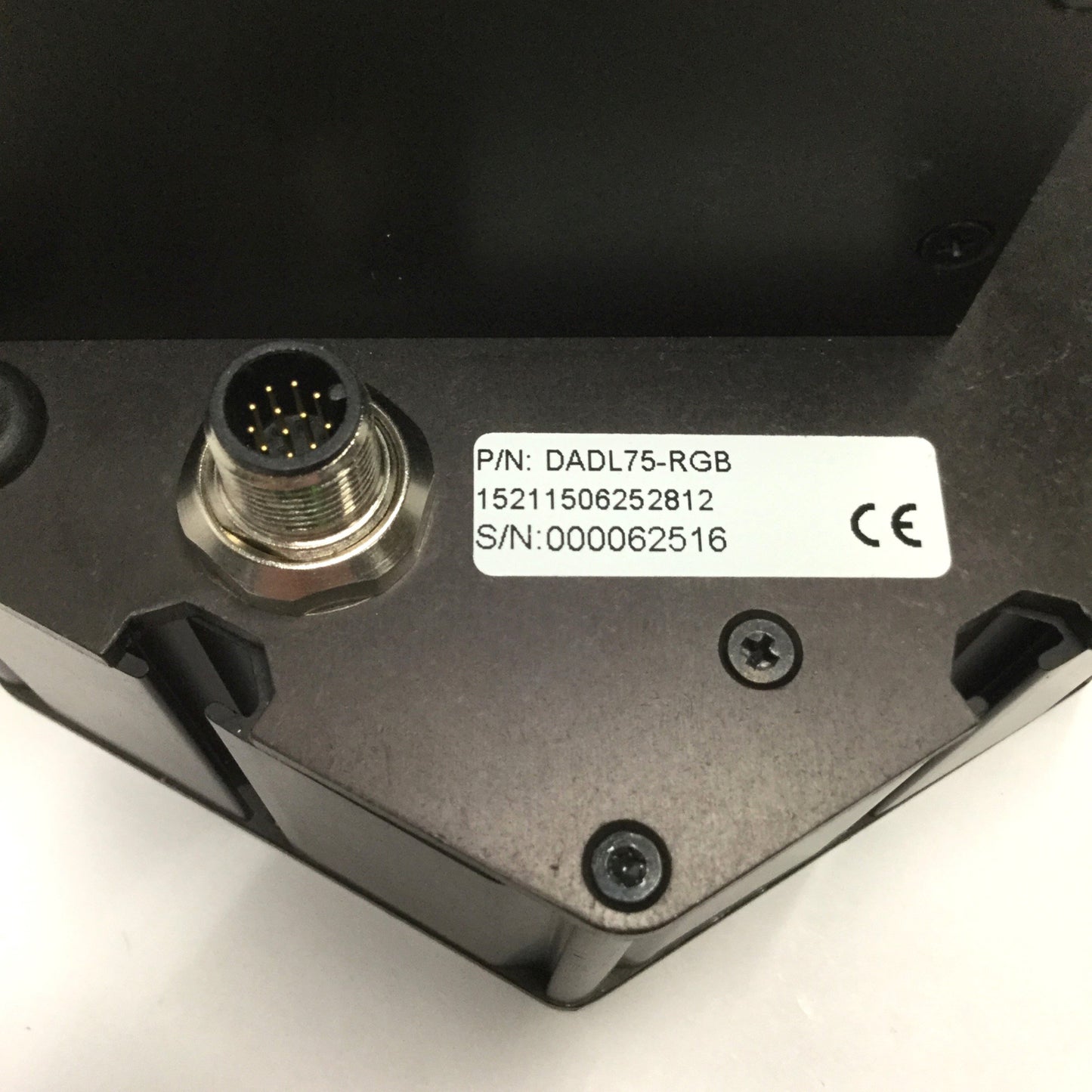 Used Smart Vision Lights DADL75-RGB Dual-Axis Dome LED, M12 12-Pin, 3-Channel, 24VDC