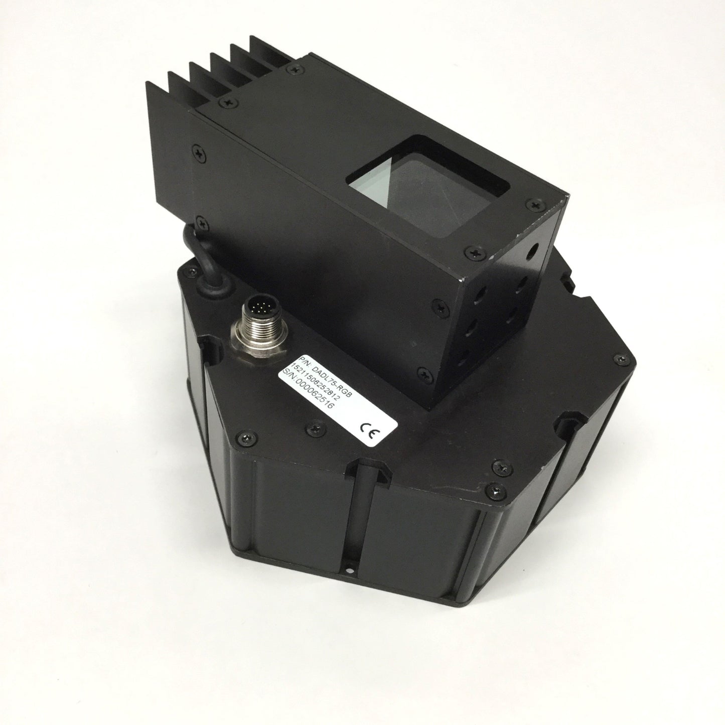 Used Smart Vision Lights DADL75-RGB Dual-Axis Dome LED, M12 12-Pin, 3-Channel, 24VDC