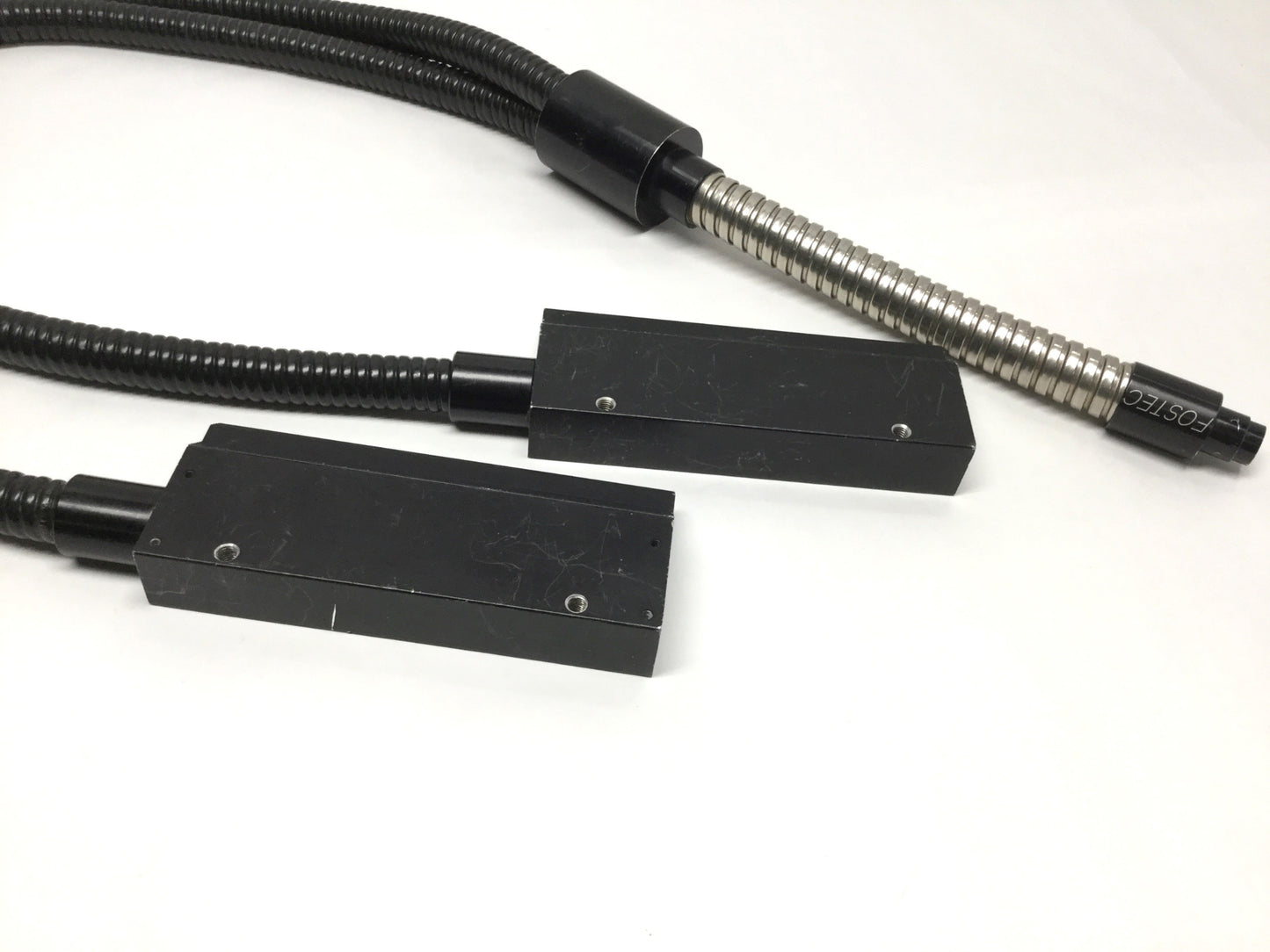 Used Fostec Schott A08975 Fiber Optic Line Scan Light Guide Dual 6" Slit, 36" Long