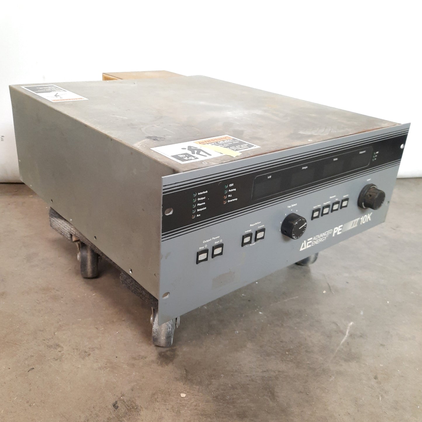 Used Advanced Energy 3157600-004 PEII Reactive Sputtering PSU 10kW 208VAC *Rust*