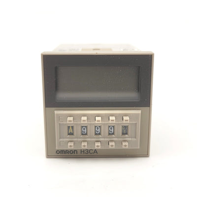 New – Open box Omron H3CA-A Solid State Timer 0.1s-9990hr, 24-240VAC/DC, Relay 250VAC 3A Max