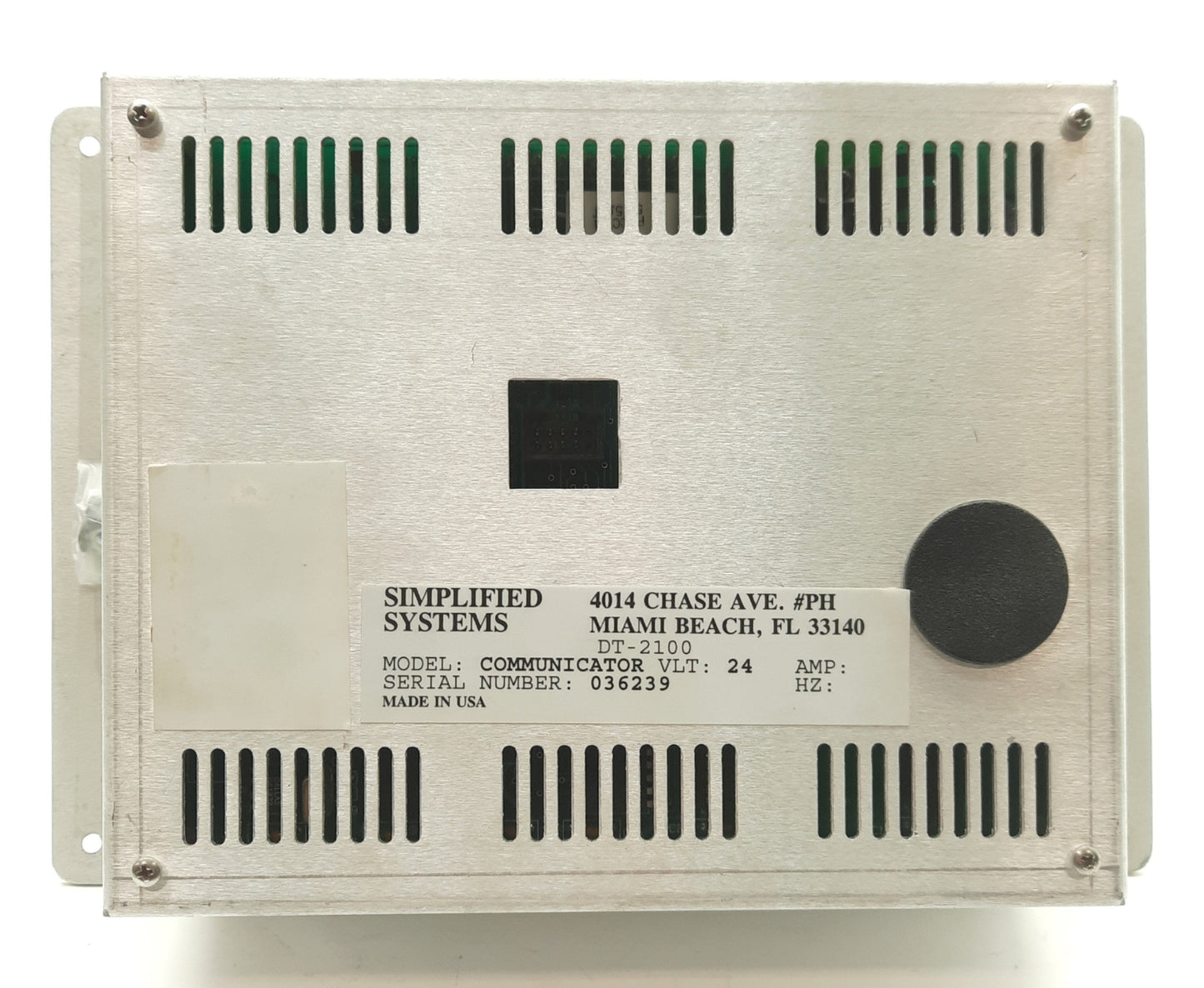 Used Simplified Solutions The Communicator MPX Intercom Keypad, 35 Buttons