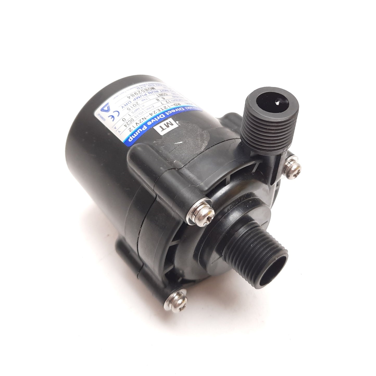 Used Iwaki RD-12TE24-N2V12 Direct Drive Pump, 12.7 L/min 24VDC 3/8" NPT *Broken Foot*