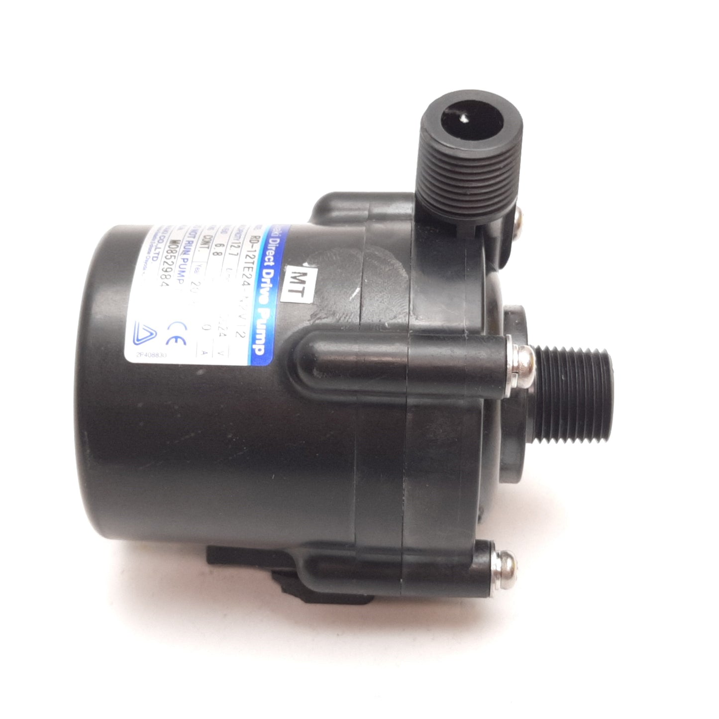 Used Iwaki RD-12TE24-N2V12 Direct Drive Pump, 12.7 L/min 24VDC 3/8" NPT *Broken Foot*