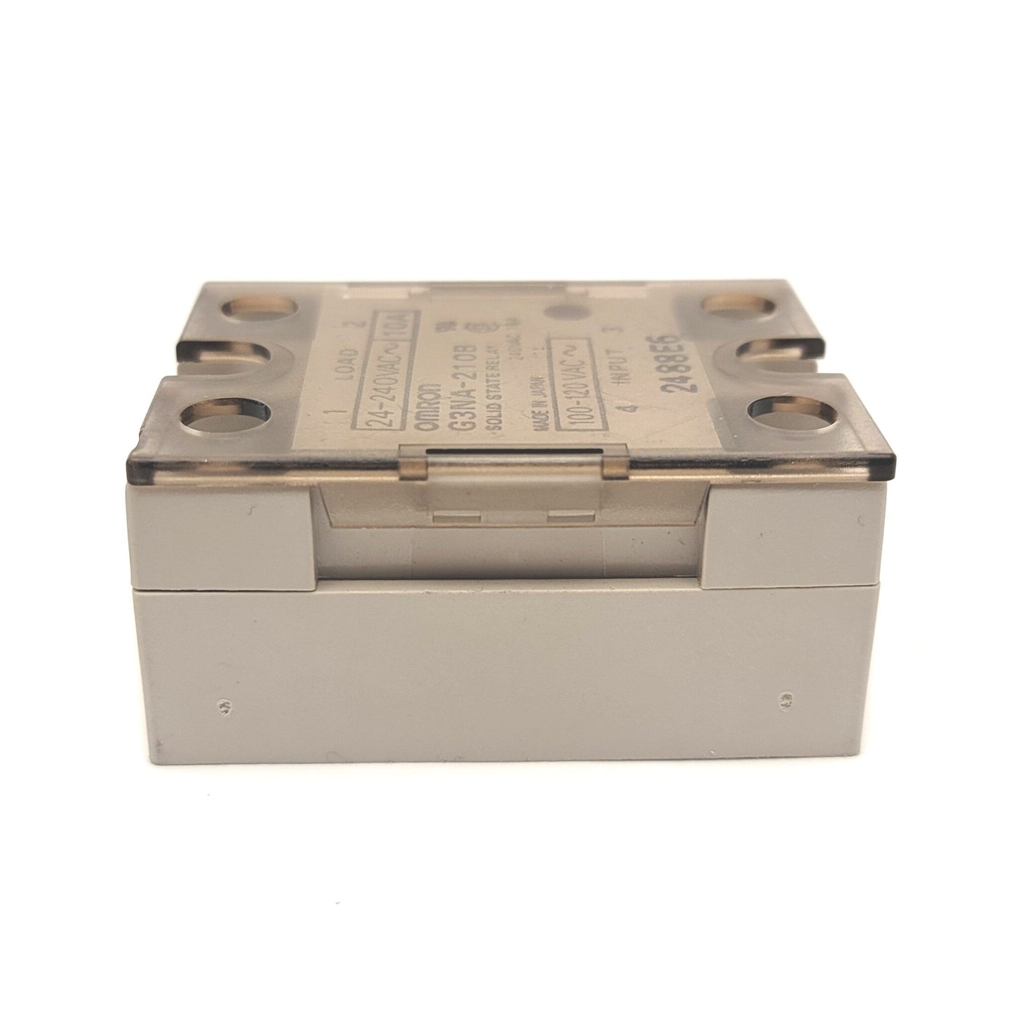 Used Lot Of 3 Omron G3NA-210B Solid State Relays Input 100-120VAC, Load 24-240VAC 10A
