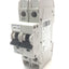 Used Eaton FAZ-D20/2-NA Miniature Circuit Breaker 2-Pole, Trip D Curve 277/480VAC 20A