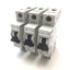 Used Lot of 3 Eaton FAZ-C6/1 Miniature Circuit Breaker 1-Pole, Trip C 277/480VAC 6A