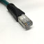 Used Cognex 849011003 In-Sight Camera Ethernet Cable 8-Wire RJ45 to M12 Male, 5m