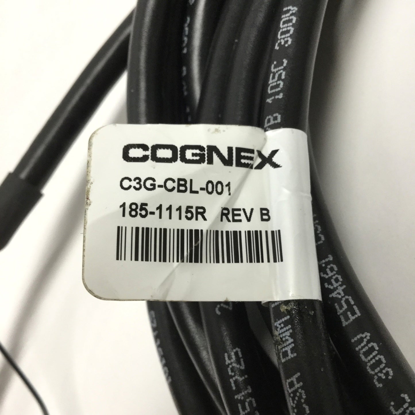 Used Cognex C3G-CBL-001 Power & I/O Breakout Cable for Checker 3G/4G Vision Sensor 5m