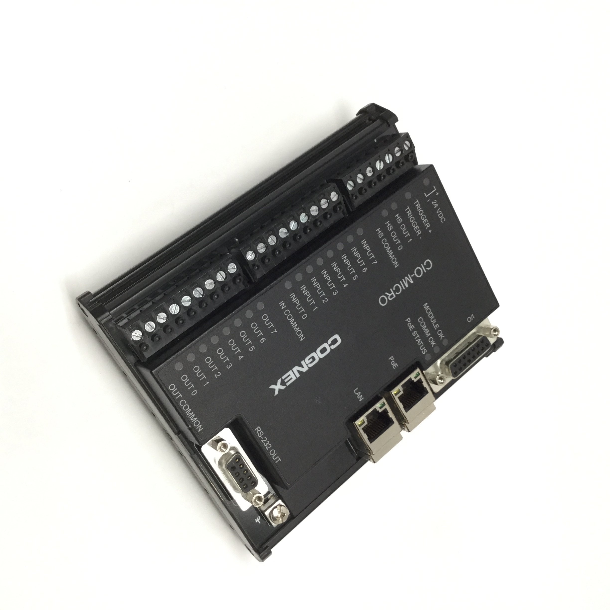 Cognex CIO-MICRO In-Sight Machine Vision I/O Breakout Module, RS232, R ...