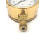 Used NOSHOK 25-300-160-psi Brass Case Liquid Filled Pressure Gauge 0-160psi 1/4"NPT