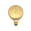 Used NOSHOK 25-300-160-psi Brass Case Liquid Filled Pressure Gauge 0-160psi 1/4"NPT