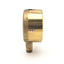 Used NOSHOK 25-300-160-psi Brass Case Liquid Filled Pressure Gauge 0-160psi 1/4"NPT