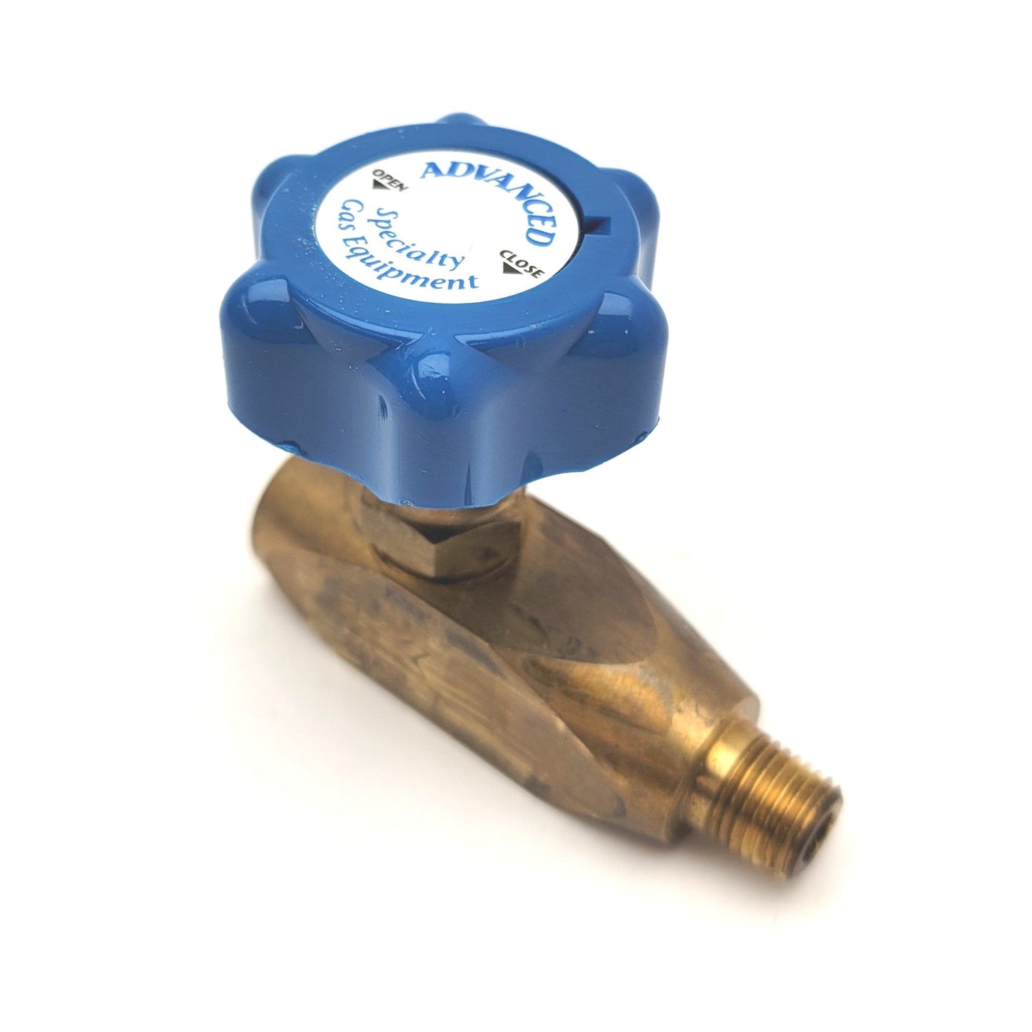 Used Advanced Specialty Gas Equipment NOVA B44MF ASG Brass Gas Valve 3,500 PSI Max