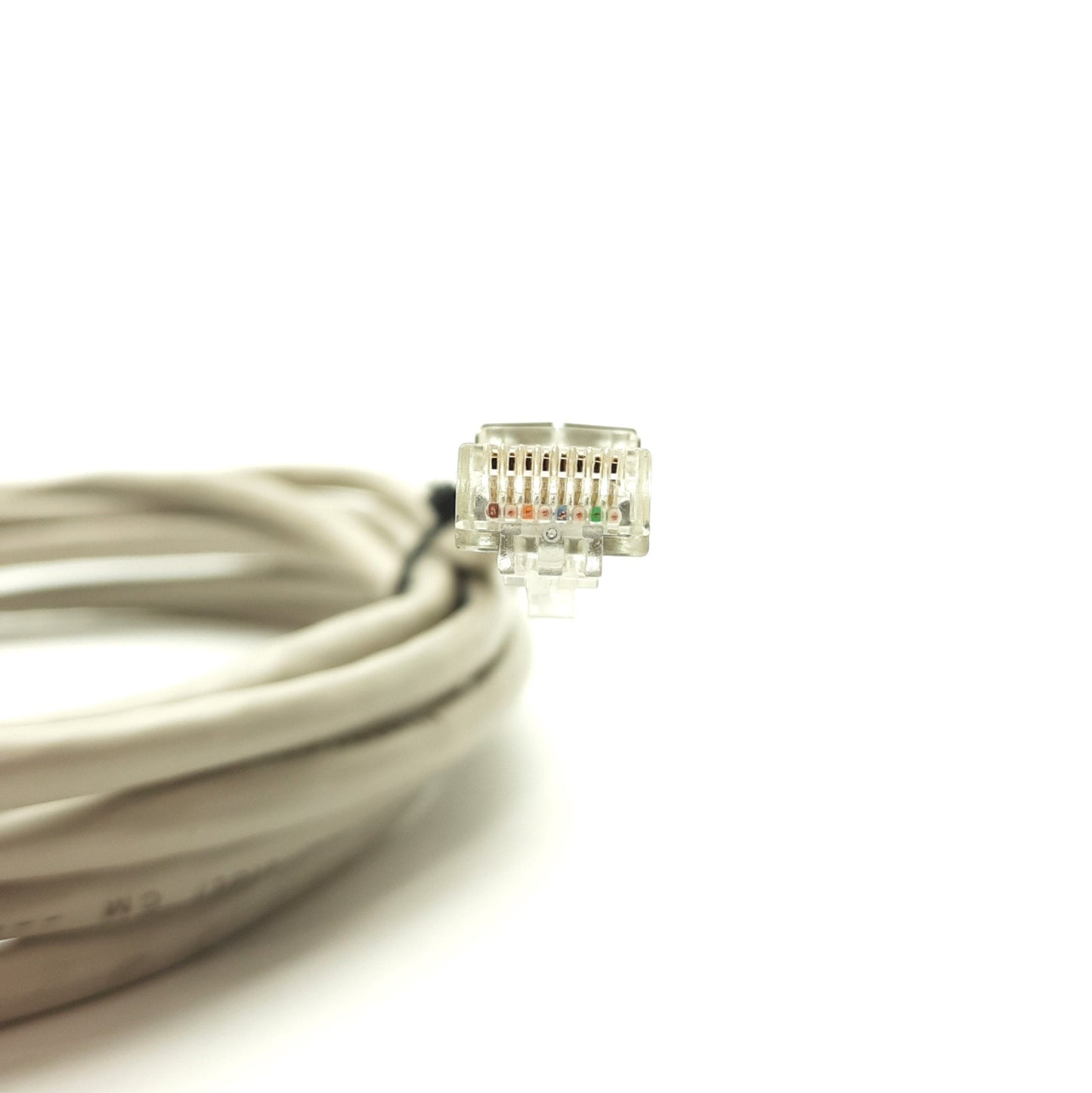 Used Maple Systems 7446-0040-12 HMI Communication Cable, DB9 Female to RJ45, 12' Long