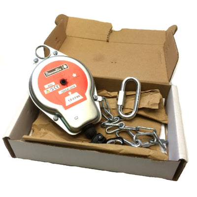 New Desoutter 4DU Spring Balancer 1-2 KG Retractor Cable Travel 1.5 m, Support Chain