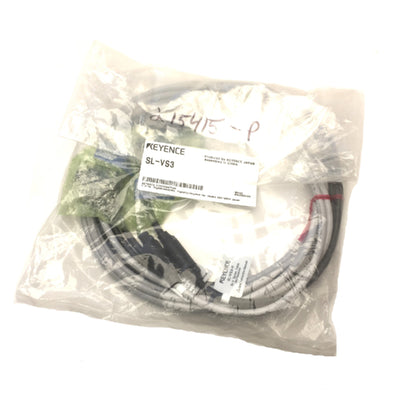 New Keyence SL-VS3 Light Curtain Serial Cable Set Transmitter & Receiver, Length: 3m