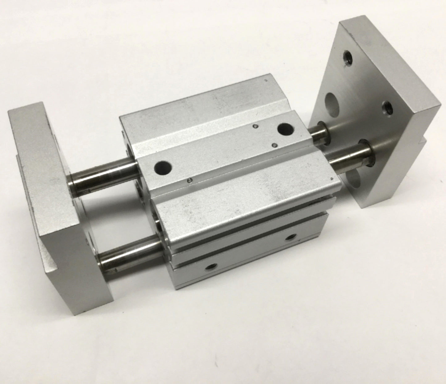 Used SMC MHL2-20D Parallel Gripper, 20mm Bore, 40mm Stroke, M5 Ports, 0.1-0.6 MPa