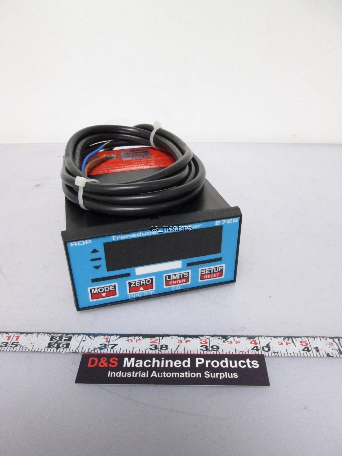 New RDP Electronics E725/230/DC1/0/0/0 Transducer Indicator Panel 230VAC 30mA