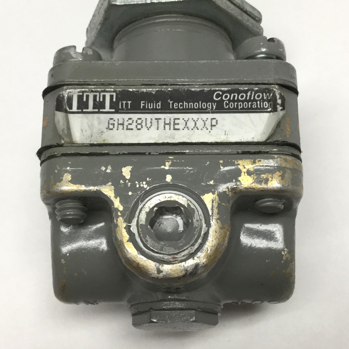 Used ITT GH28VTHEXXXP Conoflow Miniature Vacuum Regulator, 0-30inHg, 1/4" NPT