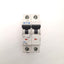 Used EATON FAZ-D10/2 CIRCUIT BREAKER, 2 POLE, 10A, 60 VDC, 240/415 VAC