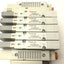 Used SMC Manifold w/ 5x SV2400-5FU Pneumatic Solenoid Valves, Coil Voltage: 24VDC