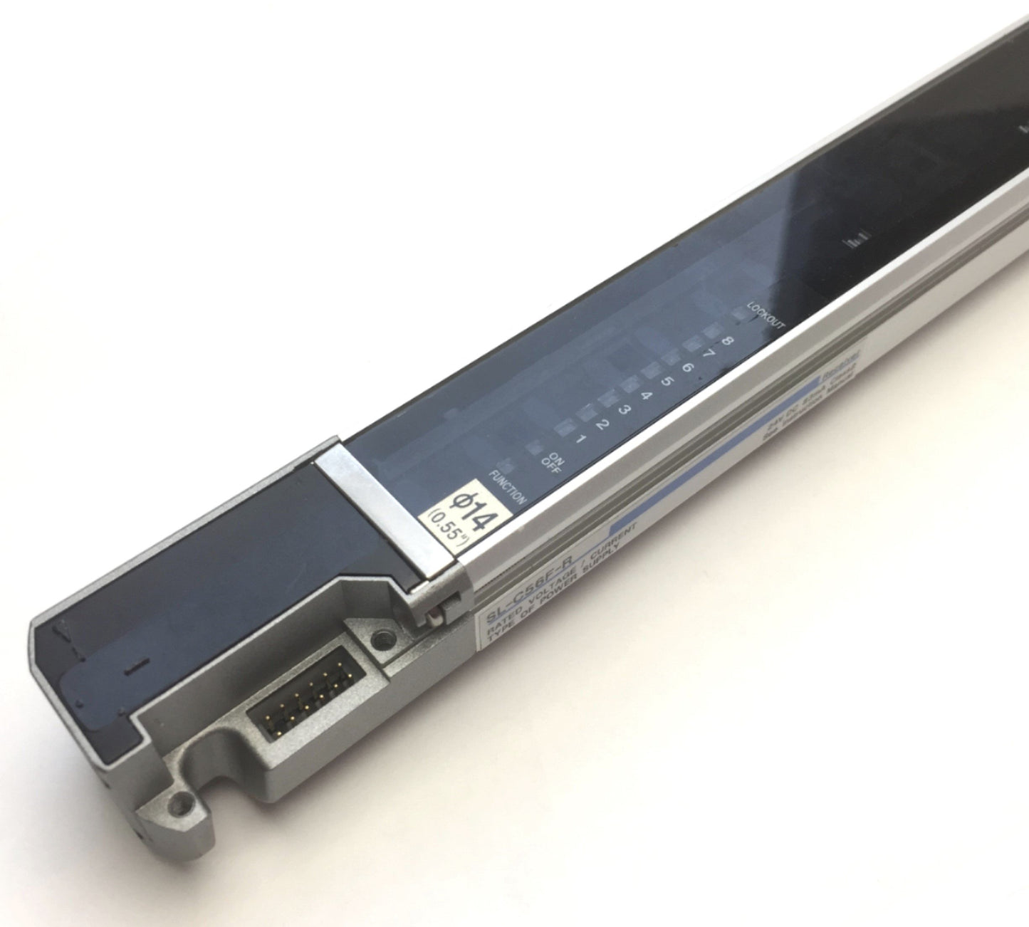 Used Keyence SL-C56F-R Light Curtain Receiver, 24VDC, 15ms, Detection Zone: 550 mm