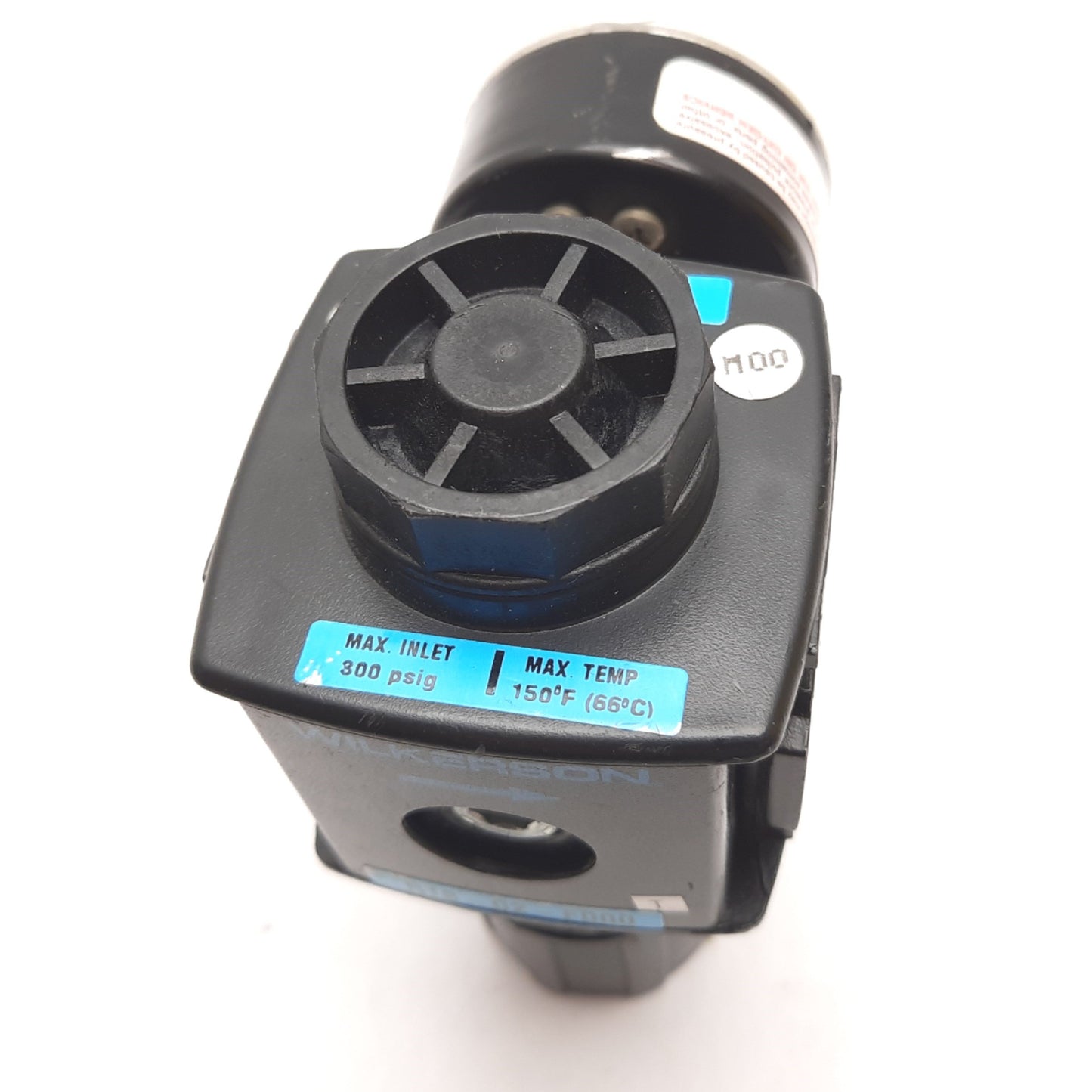 Used Wilkerson R18-02-F000 Pressure Regulator, In: 300psi, Out: 0-125psi, 1/4" NPT