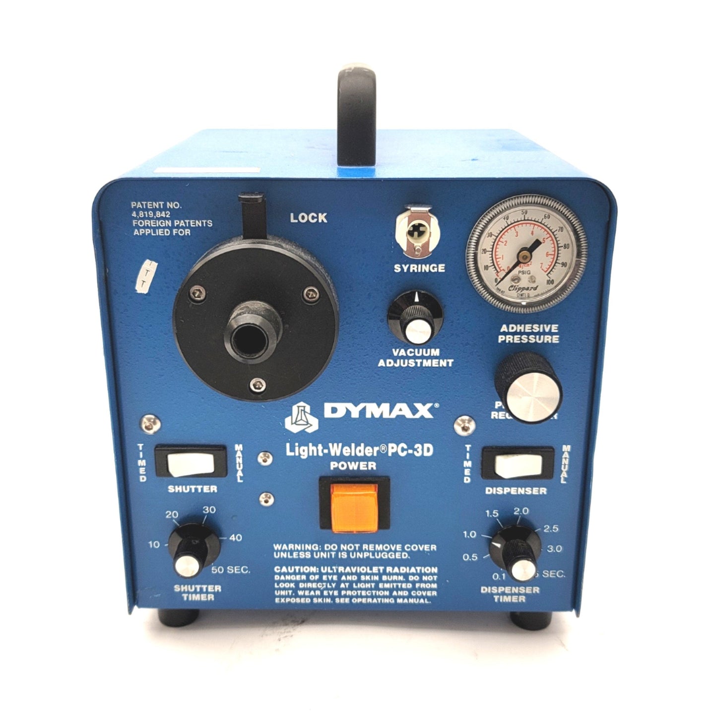 Used Dymax PC-3D Light-Welder UV Curing Light Source/Adhesive Dispenser 120V*No Bulb*