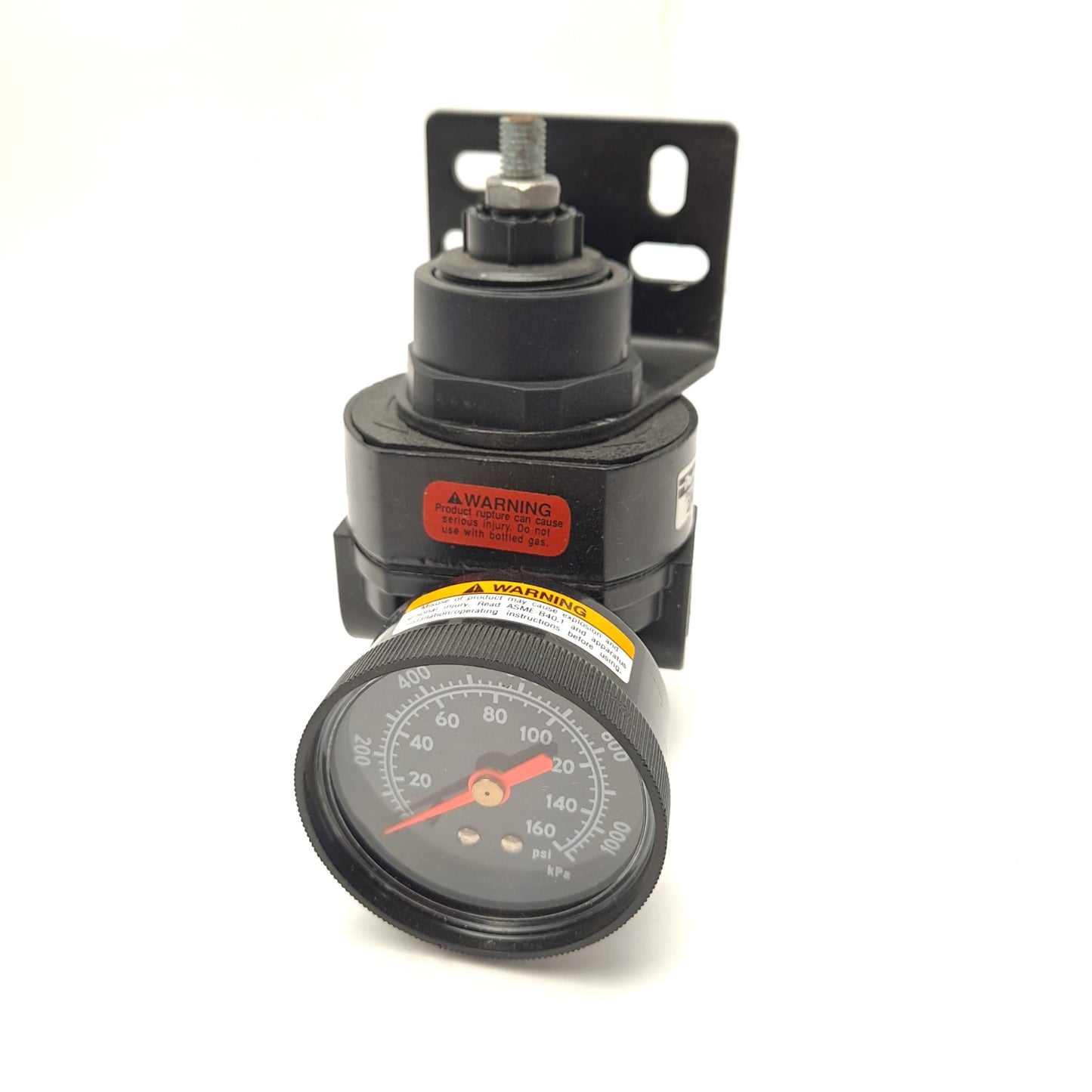 Used Parker 27R113BA Air Pressure Regulator 1/4 NPT 250 PSI With Gauge