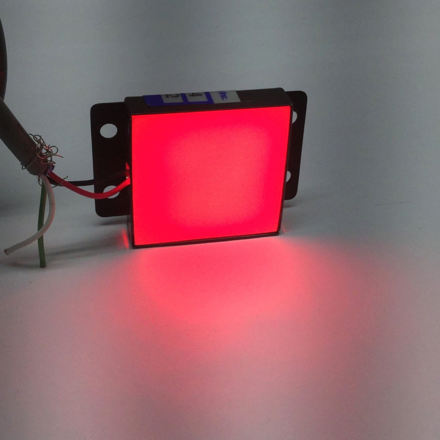 Used Metaphase TBL1x1R24 Thin LED Machine Vision Backlight 630nm Red, 24VDC, 1" x 1"