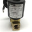 Used Parker 7121KBN2GF00N0C111P3 Skinner Solenoid Valve 2-Way NC, 110/120VAC, 1000psi